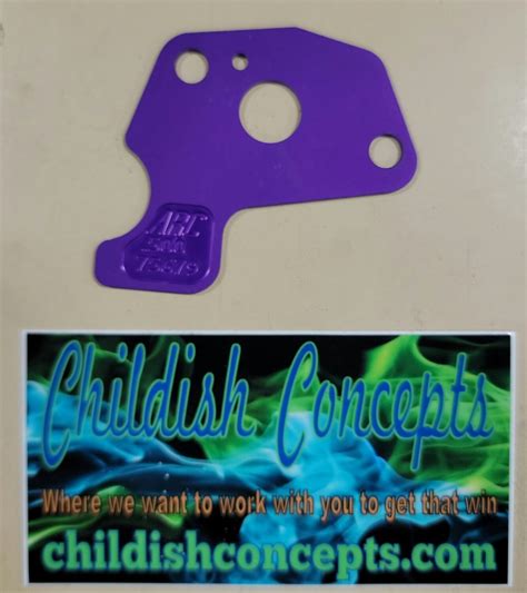 .500 Purple restrictor plate