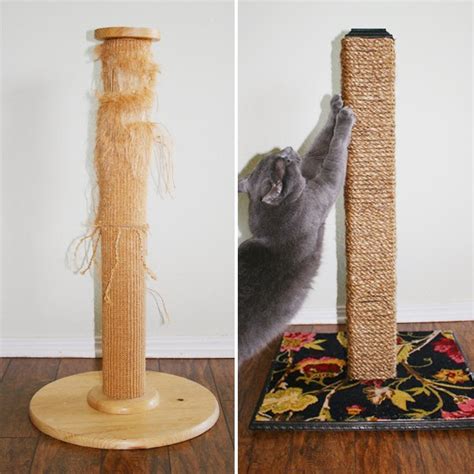 DIY Cat Scratching Post | Do it yourself ideas and projects