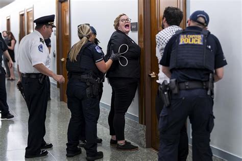 Protesters against war in Gaza interrupt Blinken repeatedly in the Senate