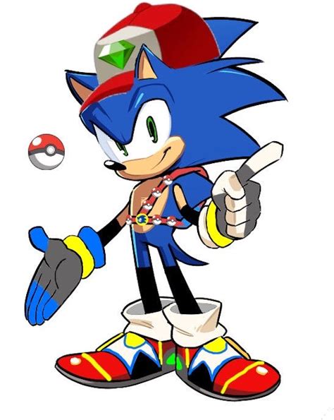 Pokemon Trainer Sonic by Sonicfan6495 on DeviantArt