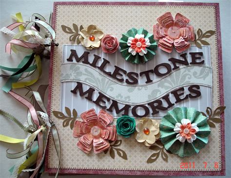 Scrapbooking by Phyllis: Milestone Memories 12x12 Chipboard Scrapbook Photo Album