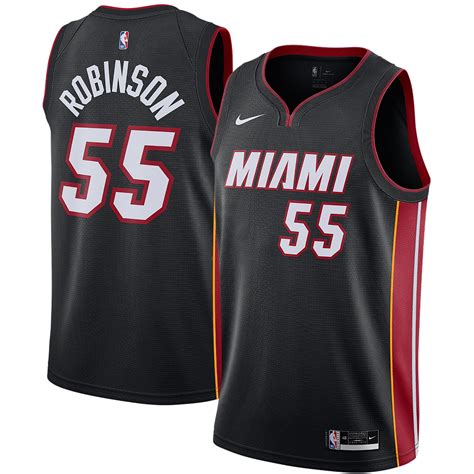 Duncan Robinson Miami Heat Nike 2020/21 Swingman Jersey Black - Icon ...