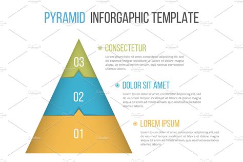 Pyramid Infographics | Graphics ~ Creative Market