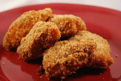 Oven-Fried Honey Chicken Nuggets