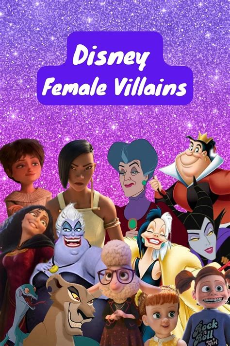 25 Powerful Disney Villains Female | Featured Animation