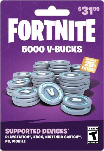 Fortnite V-Bucks 31.99 Card Fortnite V-Bucks 31.99 Card - Best Buy