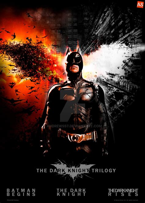 ''BATMAN TRILOGY'' poster V2 by AndrewSS7 on DeviantArt