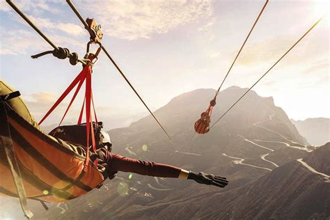 Adventure Tourism in RAK - New Jebel Jais Zipline Tour - Visit UAE