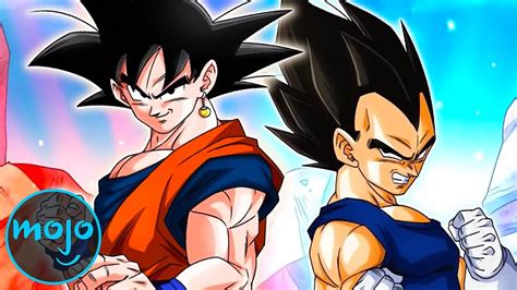 Top 10 Goku and Vegeta Team Up Fights - YouTube