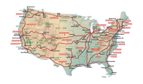 Amtrak, Train across america, Road trip usa