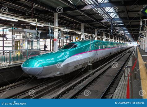 E5 Series Bullet High-speed or Shinkansen Train. Editorial Stock Image - Image of company ...