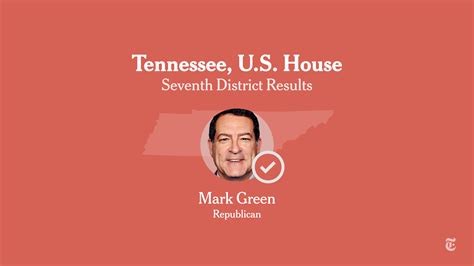 Tennessee Seventh Congressional District Election Results 2022: Green ...