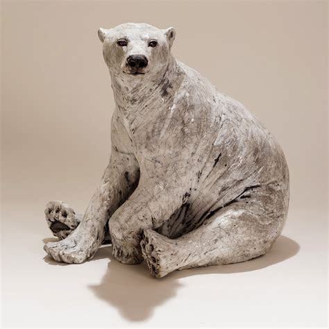 polar-bear-sculpture-1 - Nick Mackman Animal Sculpture