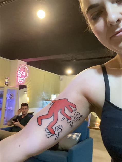 New Keith Haring Tattoo : r/keithharing