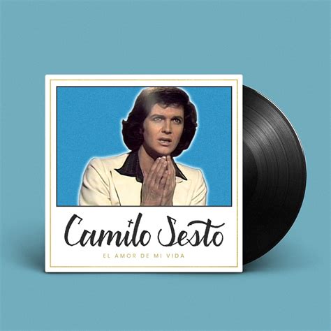 Album Cover | Camilo Sesto: El amor de mi vida | Domestika