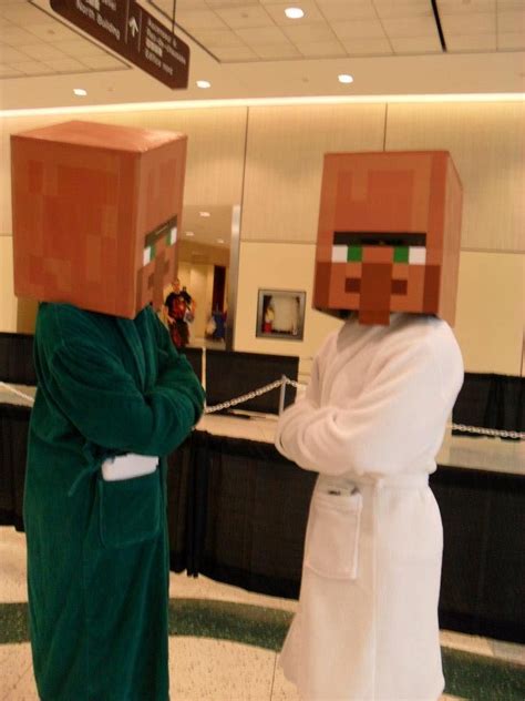 Minecraft Villager Costume | Minecraft | Pinterest