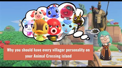 Why you should have all the villager personalities on your Animal Crossing Island (ACNH) - YouTube