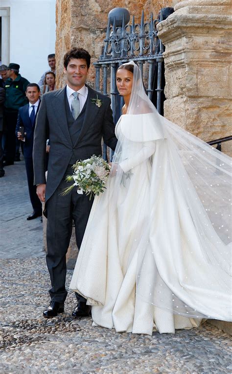 Lady Charlotte Wellesley Wears Emilia Wickstead on Her Wedding Day | Vogue