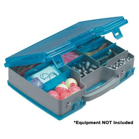 Plano Fishing Two-Sided Tackle Box Organizer, Blue, Large - Walmart.com ...