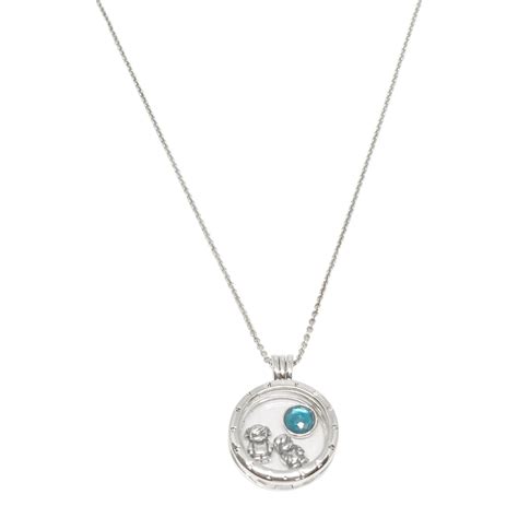 Pandora Floating Locket Pendant Necklace with 3 Petite Charms– Oliver ...