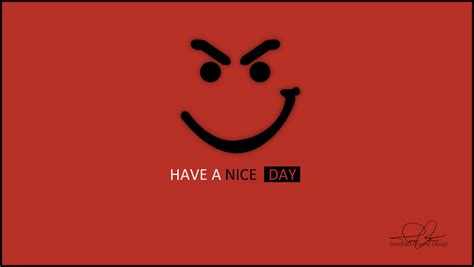 Have a nice Day Minimalistic wallpaper by Simon93-ITA on DeviantArt