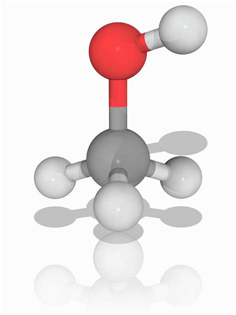 Methanol (methyl Alcohol) Molecule Photograph by Laguna Design/science ...