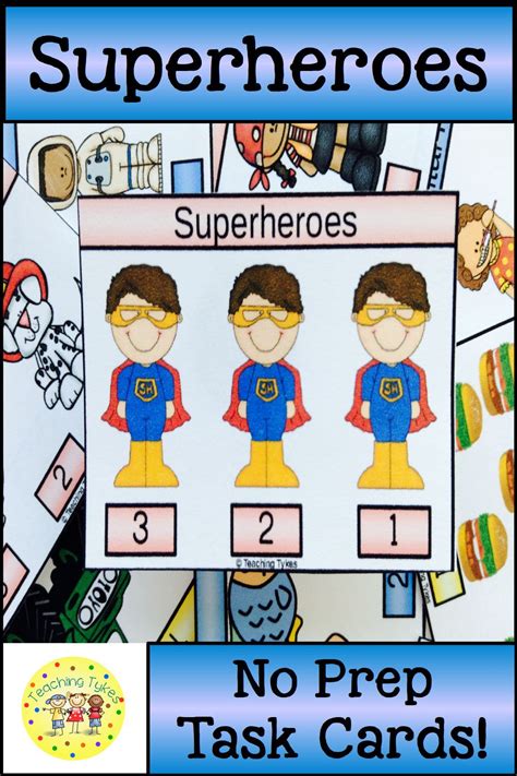 Superheroes activity to practice counting! #superheroes #superheroesactivities #counting # ...