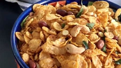 chivda recipe | cornflakes chiwda | diwali special recipes | diwali faral - YouTube