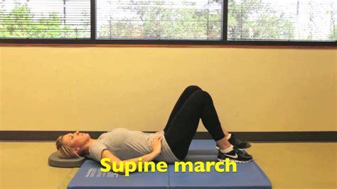 Supine March - YouTube