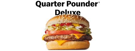 McDonald's Quarter Pounder With Cheese Deluxe Does My, 46% OFF