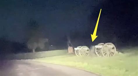 Video: Ghosts Appear By Civil War Cannons In Gettysburg