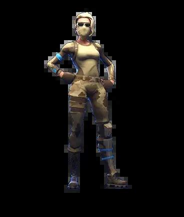 Scorpion - Fortnite Skin - Female Desert Combat Outfit