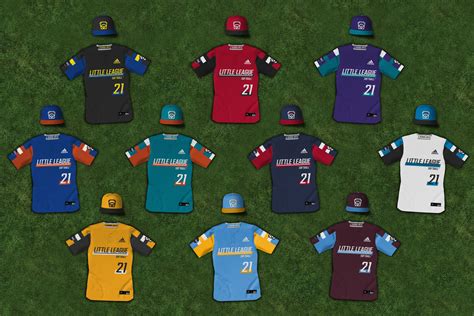 Little League® World Series Uniforms and Team Colors Unveiled for 2021 - Little League