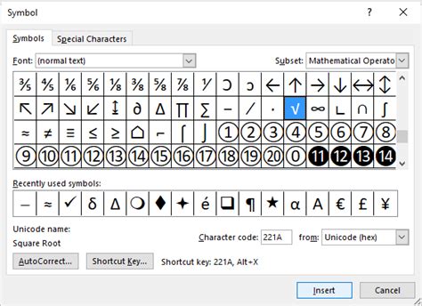 6 Ways to Insert or Type the Square Root Symbol in Word (√)