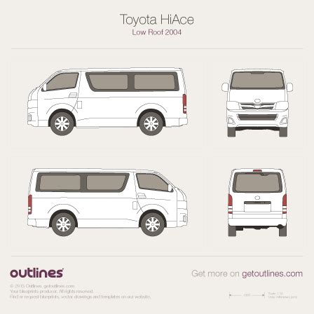 2004 Chery H5 drawings - Outlines