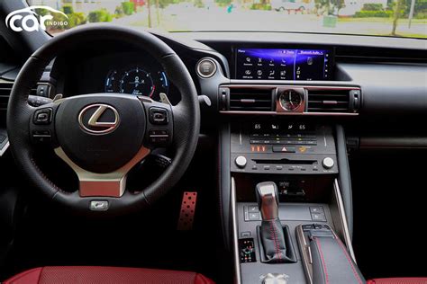 2020 Lexus IS 300 F Sport Sedan Interior Review - Seating, Infotainment ...