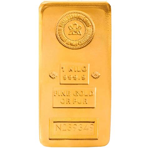 Buy 1 kg Royal Canadian Mint Gold Bar | Price in Canada | TD Precious Metals