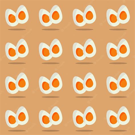 Premium Vector | Egg pattern