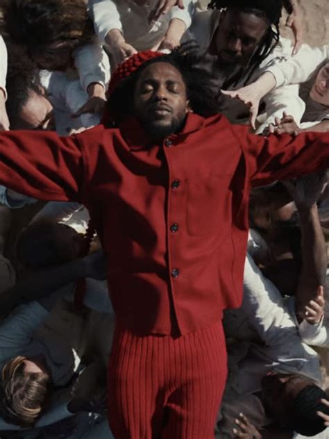 Kendrick Lamar Count Me Out Red Jacket - Movie Jackets