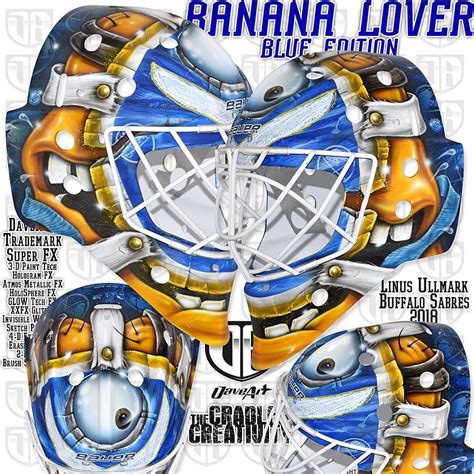 I Love Goalies!: Linus Ullmark 2018-19 Mask