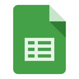 Google sheets Icon of Flat style - Available in SVG, PNG, EPS, AI ...