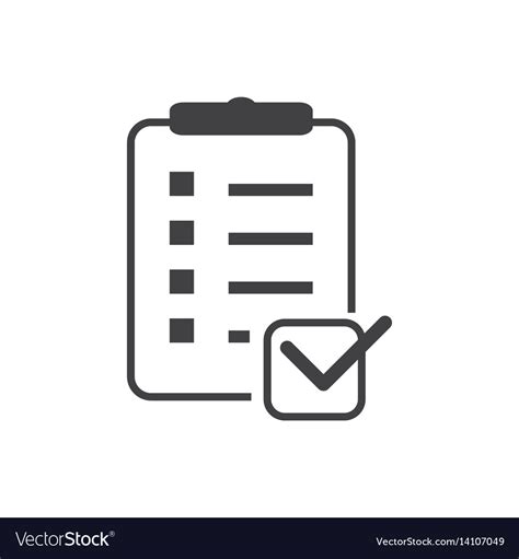 List icon Royalty Free Vector Image - VectorStock