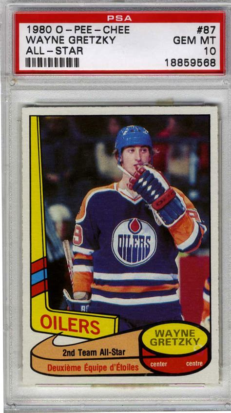 Sell 1979 PSA 10 Wayne Gretzky Rookie Card at Nate D Sanders Auctions