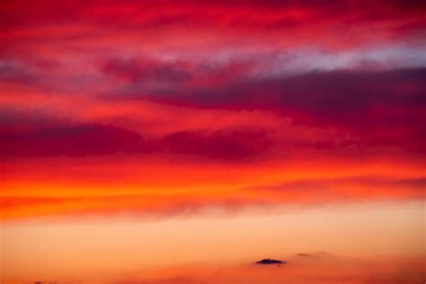 Red Sunset Clouds Free Stock Photo - Public Domain Pictures