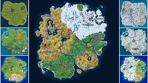 A Comprehensive Guide To Fortnite Map Evolution: From Chapter 1 To ...