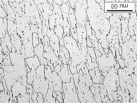 Microstructure of low-carbon steel after SPD Slika 1: Mikrostruktura... | Download Scientific ...