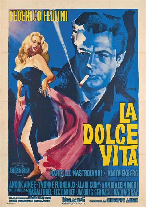 La Dolce Vita (1960) | Italian movie posters, Classic films posters, Classic movie posters