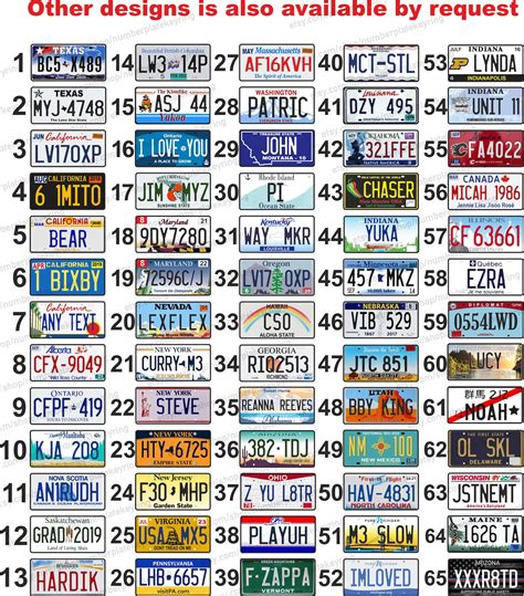 California Personalized License Plate Custom Aluminum License - Etsy