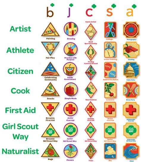 Current Badges - Channel Islands Service Unit of Girl Scouts California ...