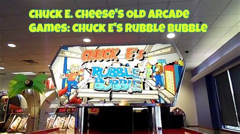 Chuck E Cheese Games